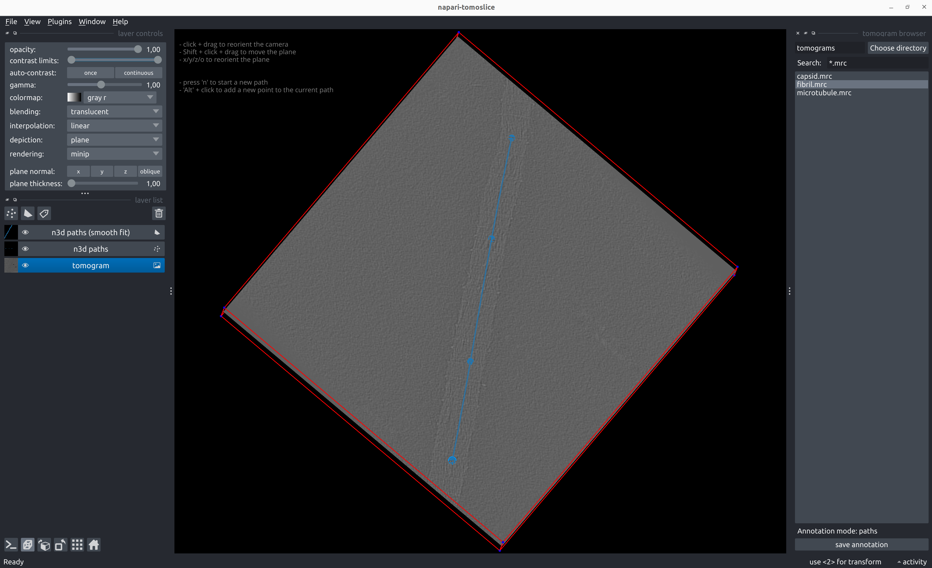 Path annotation