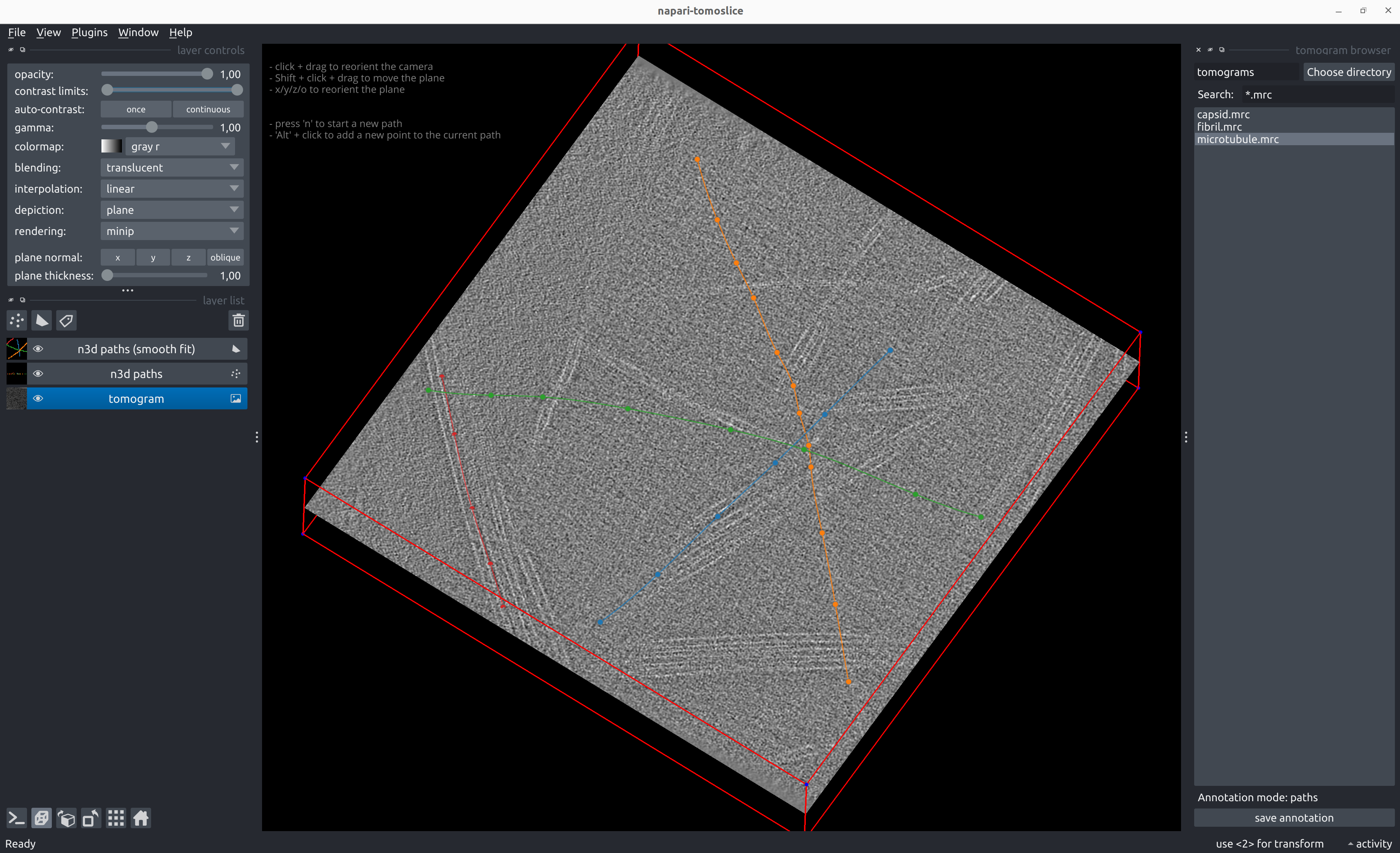 Path annotation